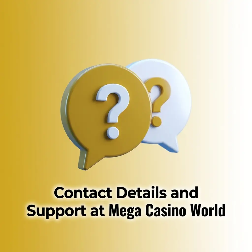 Mega Casino World 24/7 customer support channels including live chat, email, Telegram, Facebook, and WhatsApp for Bangladesh players