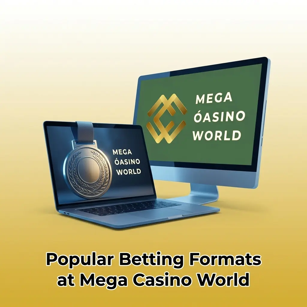 Mega Casino World betting formats including pre-match, live in-play, and combined options for Bangladesh players